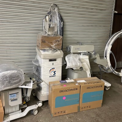 NEW SkanRay Skan C with 9” monitor AND NEW Oakworks table